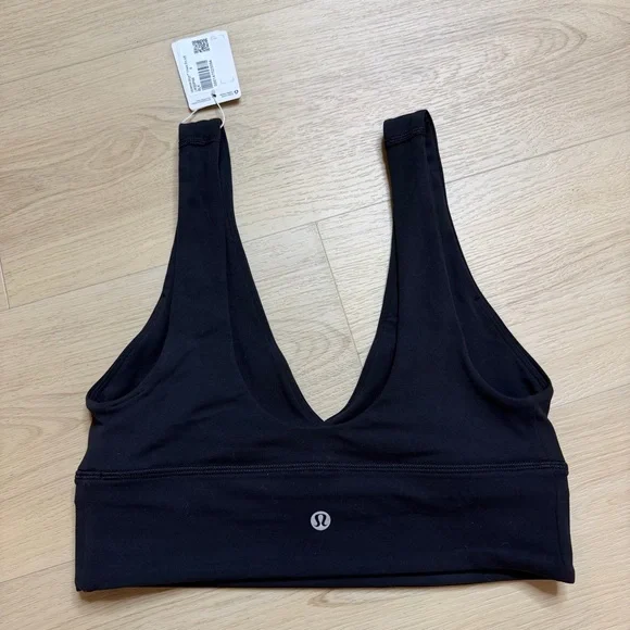 Lululemon black align Vneck Bra NWT - Picture 8 of 8